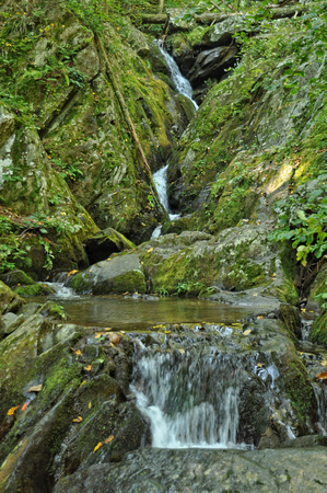 #046W Rose River Falls, Rose River Loop Trail, Shenandoah National Park, Virginia 2012