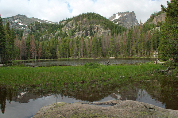 #076L Nymph Lake, Rocky Mountain National Park, Colorado 2011