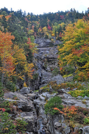 #059W Crawford Notch State Park, New Hampshire, Silver Cascade 2014